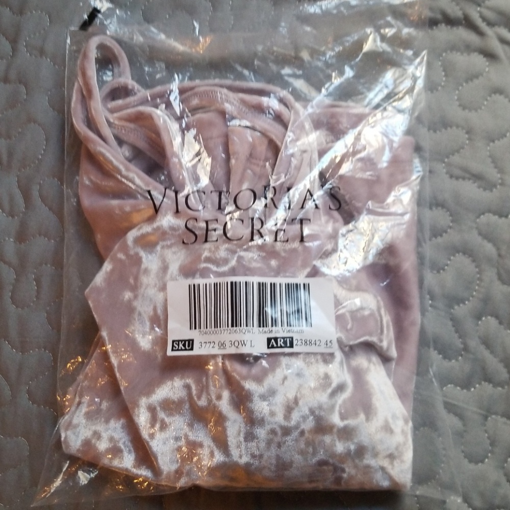 Victoria Secret Crushed Velvet sleep tank